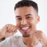 Flossing Smile Texas Dentist in Houston